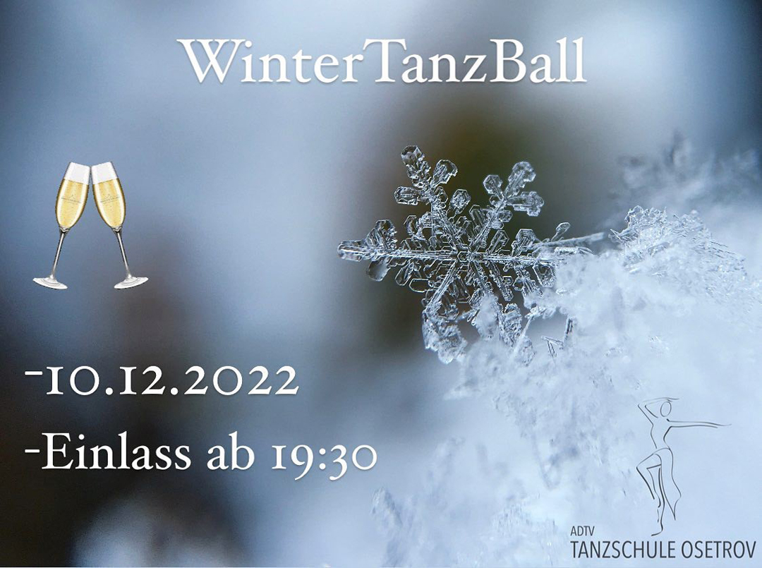 Highlight des Jahres für ERWACHSENE: WINTERBALL 10.12.2022