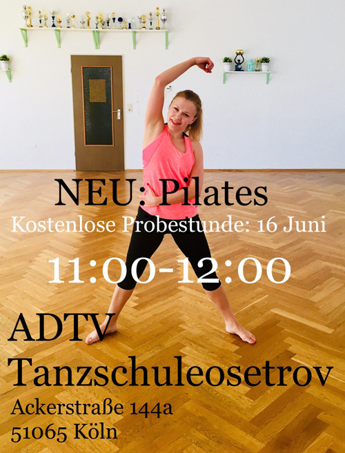 Unser neuer Kurs: PILATES 