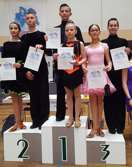 Tanzpaar Deiloff tanzt sich wieder aufs Treppchen