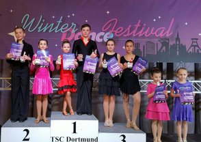 1. Platz beim Winter Dance Festival
