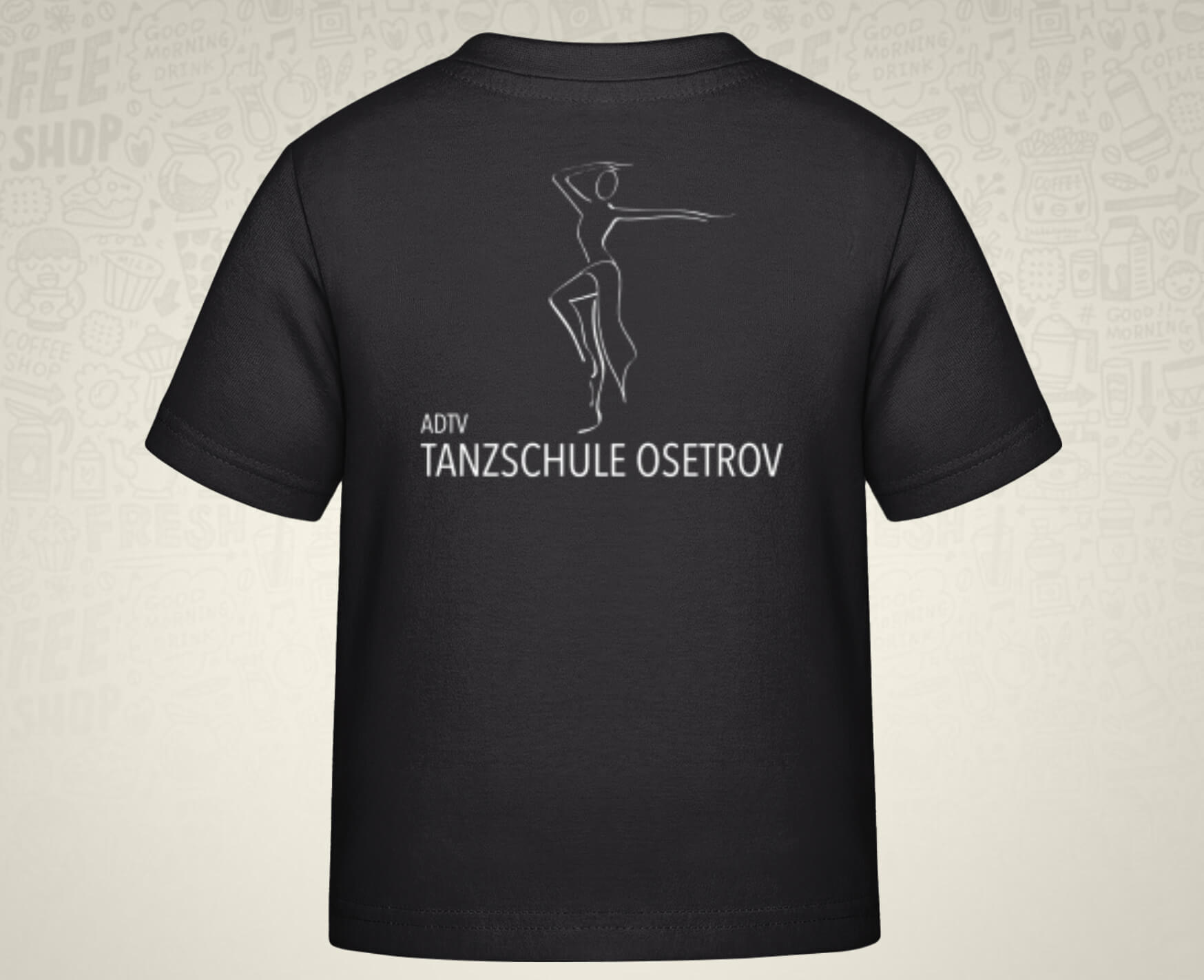 #TanzenMachtGlücklich T-Shirt für Kids in schwarz